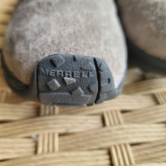 Merrell Women's Waterproof Jungle Moc Suede Shoes Size 6 in Gray - Picture 9 of 16